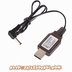 DS13 DÂY CÁP SẠC USB 6V CHÂN 3.5MM  